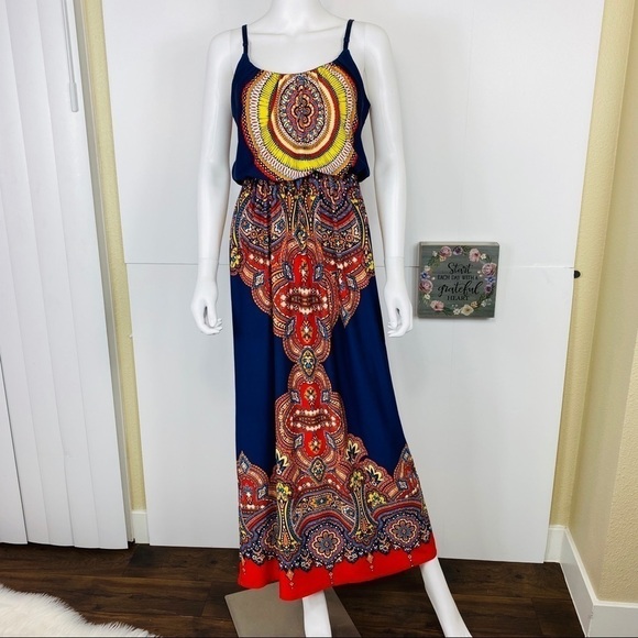 bailey blue Dresses & Skirts - Bailey Blue Sz S Floral Maxi Dress